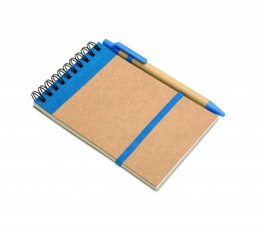 Logotrade corporate gifts photo of: A6 recycled notepad with pen
