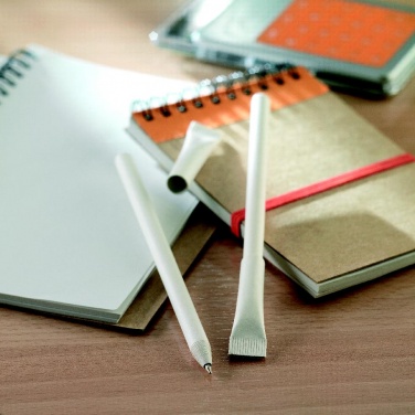 Logo trade business gifts image of: Recycled paper ball pen