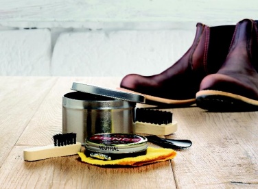 Logo trade promotional merchandise picture of: Shoe polish kit