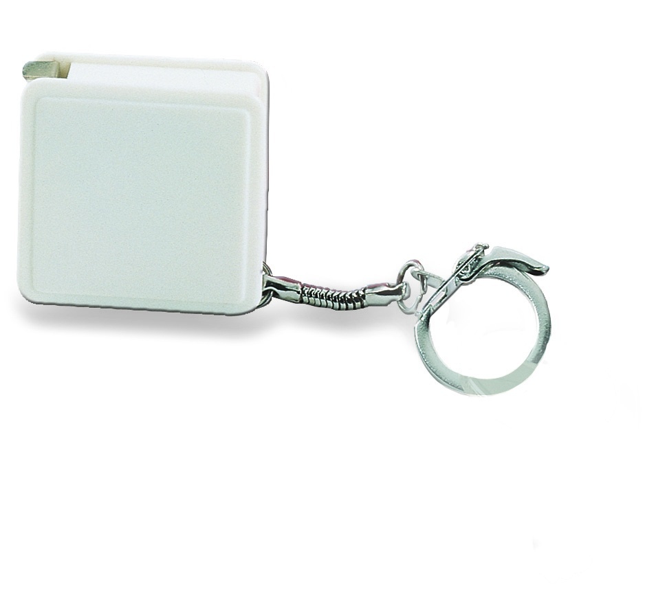 Logo trade promotional products picture of: Key ring w/ flexible ruler 1m, Vantaa