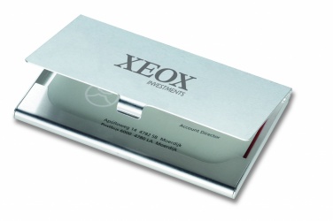 Logotrade promotional item image of: Aluminium business card holder