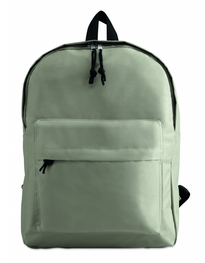 Logo trade promotional giveaways image of: 600D polyester backpack