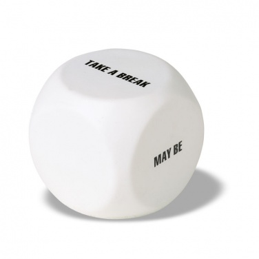 Logo trade promotional product photo of: Anti-stress decision dice
