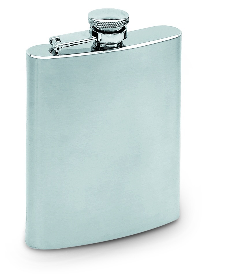 Logo trade corporate gift photo of: Slim hip flask 200ml