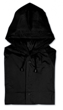Logo trade promotional gift photo of: PVC raincoat with hood