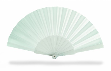 Logo trade promotional item photo of: Manual hand fan