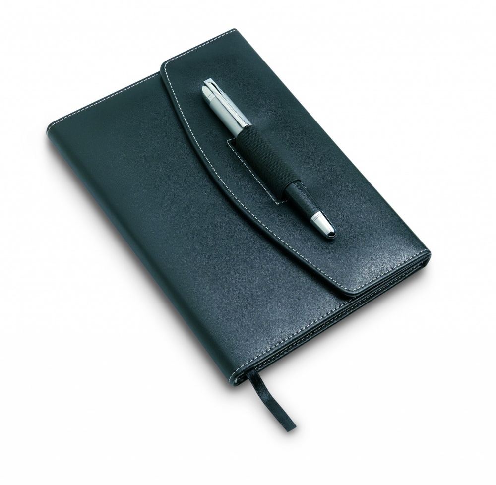 Logotrade promotional gift picture of: A5 notebook portfolio with pen