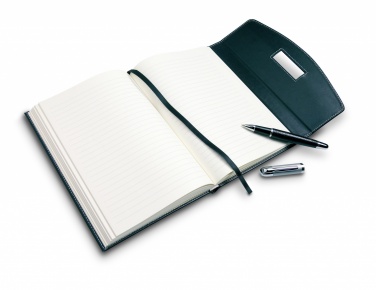 Logo trade corporate gifts picture of: A5 notebook portfolio with pen