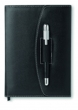 Logo trade advertising product photo of: A5 notebook portfolio with pen