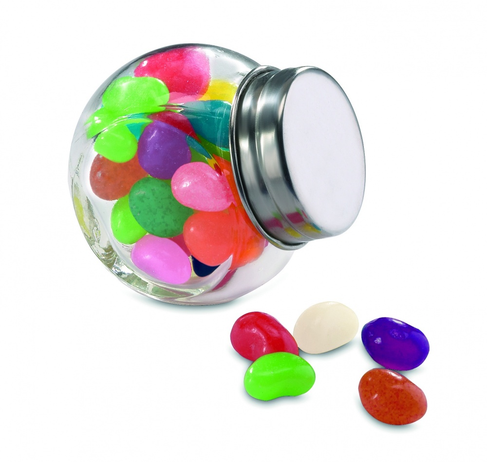 Logotrade promotional product image of: Glass jar with jelly beans