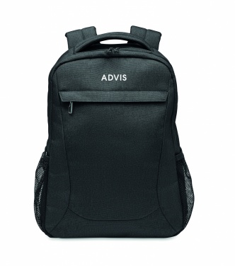 Logotrade promotional merchandise photo of: 600D RPET laptop backpack