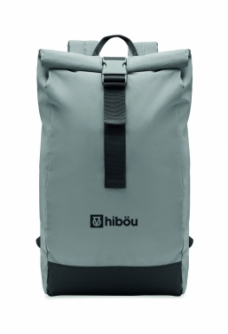 Logo trade promotional item photo of: Reflective Rolltop backpack