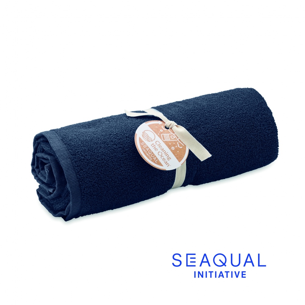 Logo trade promotional giveaways picture of: SEAQUAL® towel 100x170cm