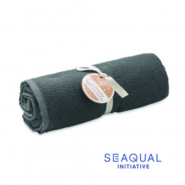 Logo trade promotional merchandise picture of: SEAQUAL® towel 100x170cm