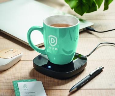 Logo trade promotional gift photo of: Mug warmer in ABS