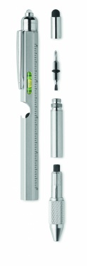 Logotrade promotional merchandise picture of: Spirit level pen with ruler