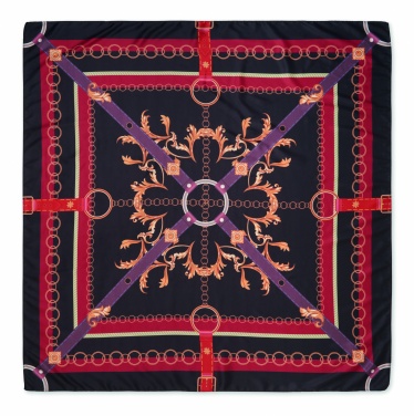 Logo trade promotional giveaway photo of: Shawl recycled satin polyester