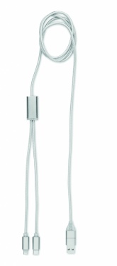 Logo trade corporate gifts picture of: 2 in 1 long charging cable