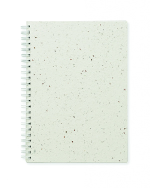 Logotrade promotional merchandise picture of: A5 seed paper cover notebook