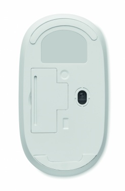 Logo trade promotional giveaways image of: Wireless mouse in bamboo