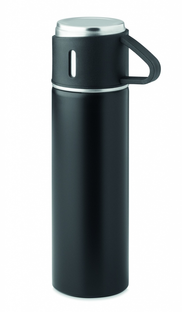 Logotrade promotional item picture of: Double wall bottle 420 ml