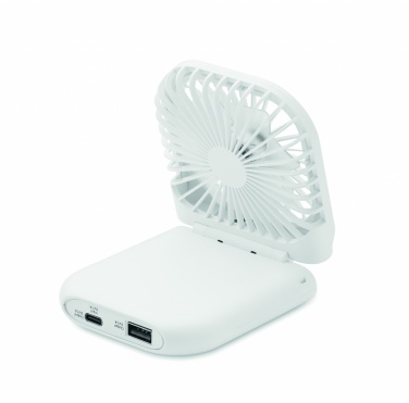 Logo trade promotional items image of: Portable foldable or desk fan