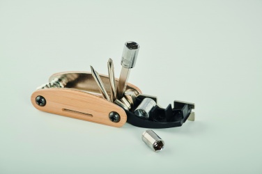 Logo trade corporate gift photo of: Multi tool pocket in bamboo