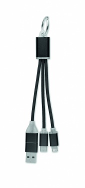 Logo trade promotional gift photo of: 4 in 1 charging cable type C