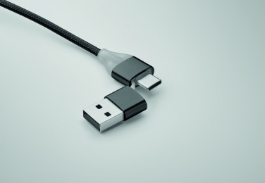 Logotrade promotional gifts photo of: 4 in 1 charging cable type C