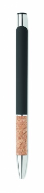 Logotrade promotional merchandise picture of: Ballpoint pen made of aluminum with a cork grip