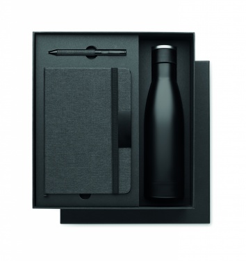 Logo trade advertising products picture of: Luxury 3 piece gift set