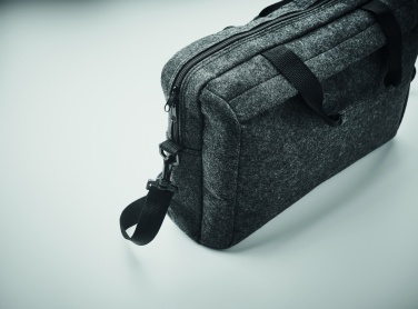 Logotrade business gift image of: 15 inch RPET felt laptop bag