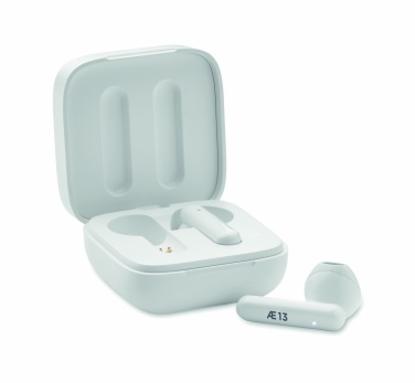 Logotrade promotional merchandise photo of: TWS earbuds with solar charger