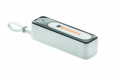Logo trade promotional giveaways image of: 5000 mAh power bank with COB