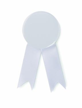 Logotrade promotional item image of: Ribbon style badge pin