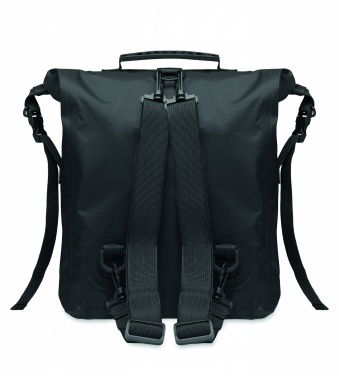 Logo trade promotional gift photo of: RPET waterproof rolltop bag