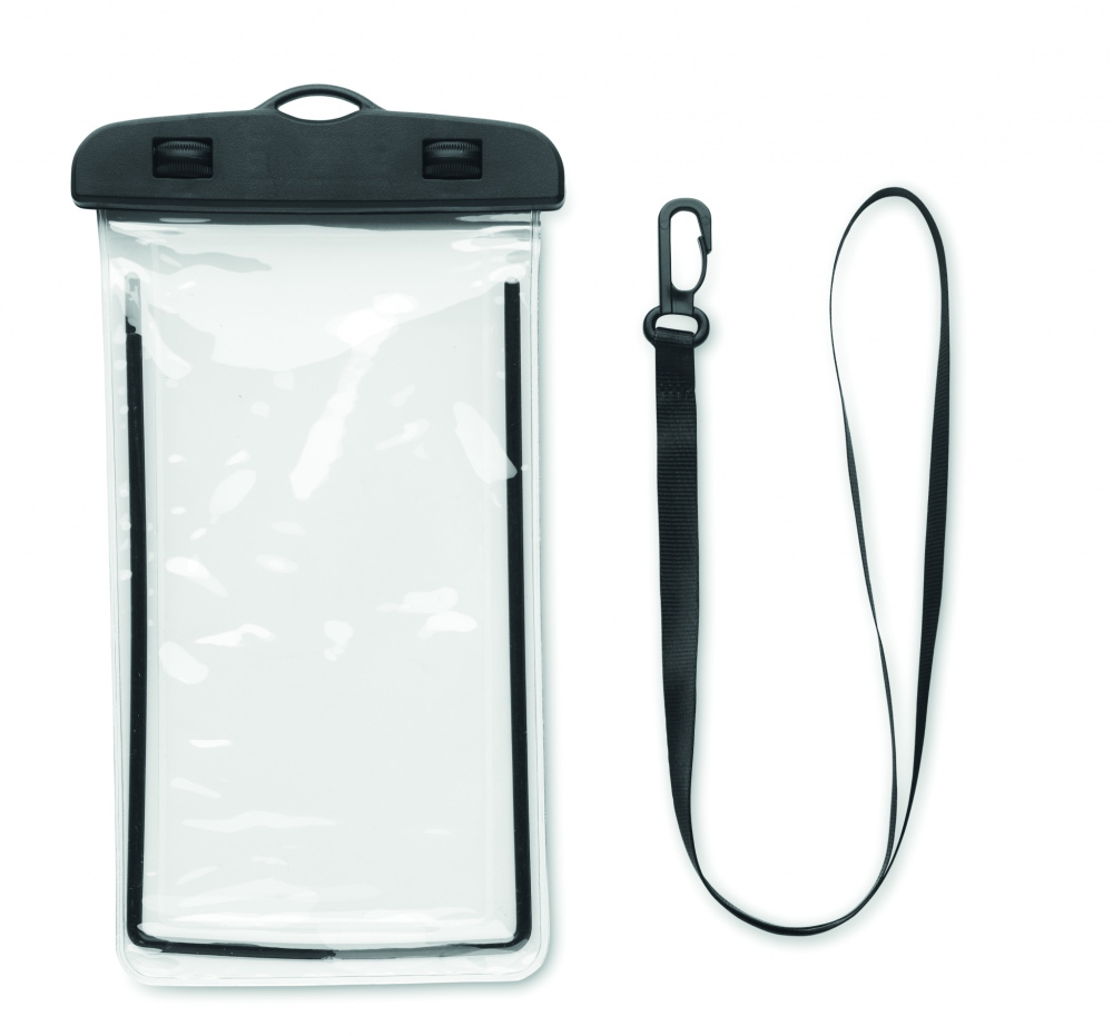 Logo trade business gift photo of: Waterproof smartphone pouch
