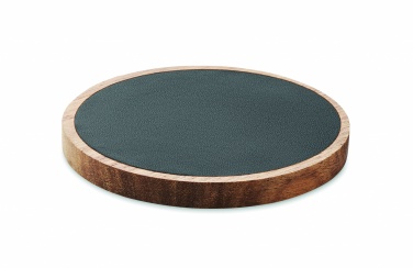 Logo trade promotional item photo of: Wireless charger in acacia 15W