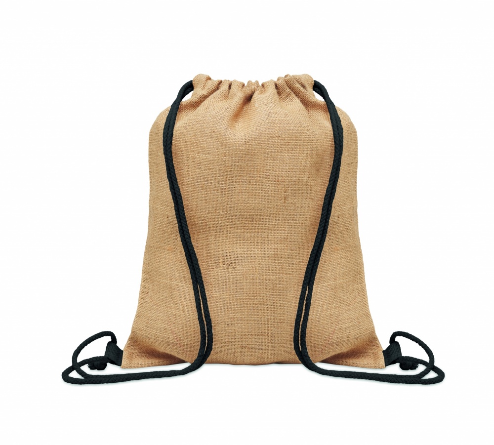 Logotrade promotional merchandise image of: Jute drawstring bag