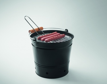 Logo trade corporate gifts image of: Portable bucket barbecue