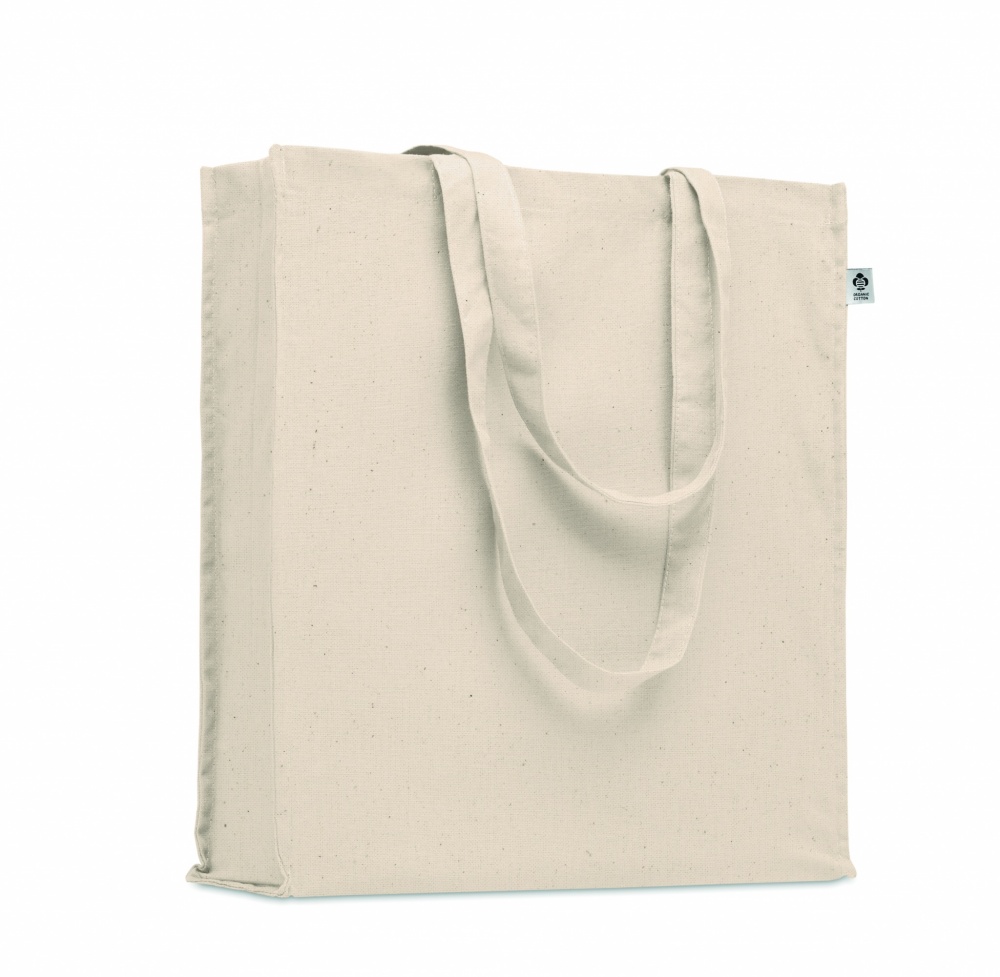 Logo trade promotional giveaways picture of: Organic cotton shopping bag