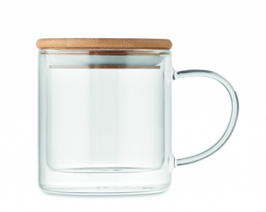 Logotrade advertising product picture of: Double wall borosilicate mug