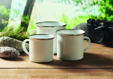 Logo trade promotional items picture of: Enamel sublimation mug 200ml