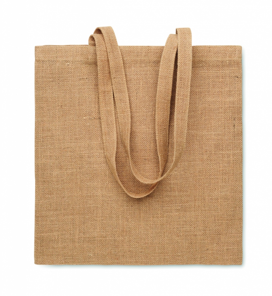 Logotrade promotional giveaways photo of: Jute long handled shopping bag