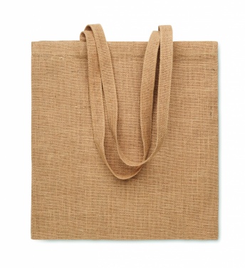 Logotrade promotional giveaway picture of: Jute long handled shopping bag