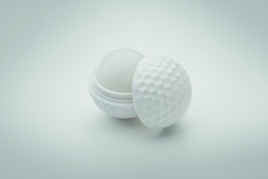 Logotrade promotional product picture of: Lip balm in golf ball shape