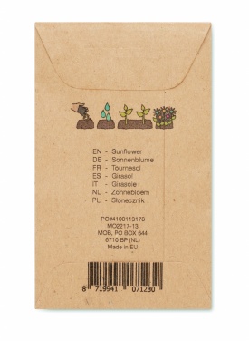 Logotrade corporate gift picture of: Sunflower seeds in envelope
