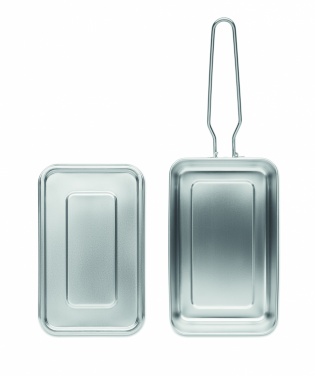 Logotrade promotional product image of: Stainless steel lunch box