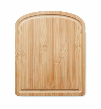Logo trade promotional giveaways picture of: Bamboo bread cutting board