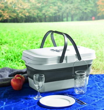 Logotrade promotional item picture of: Collapsible picnic basket